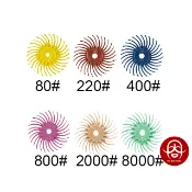 3M小旋風彩色拋光輪外徑3/4“內徑1/16“