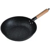 賓利麥飯石深型煎炒鍋-28cm-2支組(炒鍋)