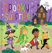 【三民網路書店】Spooky Surprise: Lift-The-Flap Board Book 作者：Penny Bell(ILT)