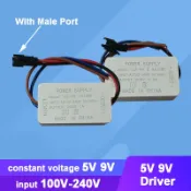 輸入 AC 110V - 220V 恆壓 5V 9V LED 電源 驅動器, 用於 LED燈