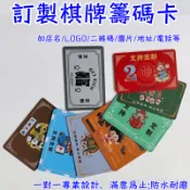 客製化籌碼卡 加厚耐用PVC籌碼卡 防水耐磨 棋牌室代幣高質感 遊戲籌碼卡片 籌碼卡 積分卡 籌碼 娛樂 遊戲 桌遊