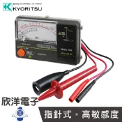 日本 共立 KYORITSU 指針式絕緣高阻計 500V/1000MΩ 日本製 (KEW-3165) DC直流 AC交流
