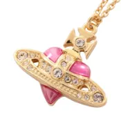 【DOKODEMO】【二手】Vivienne Westwood)鑽石心形項鍊 630203BM/02R927 鍍金 (Gold GP) 女士項鍊 全新