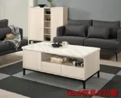 蘆洲巨林家具館..丹妮拉4尺原石大茶几(木心板)(特價中)-CM*229-2..台北地區免運費!!