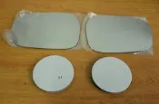**HDS**現代 MATRIX 02 白鉻鏡片(一組 左+右 防眩 廣角 貼黏式) 後視鏡片 後照鏡片 後視鏡玻璃