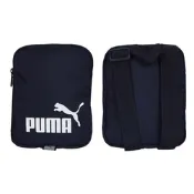 PUMA 側背小包-臀包 斜背包 側背包 09095702 丈青白