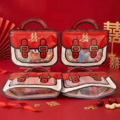 ✔️有發票🇹🇼現貨🌟🧧❤️ 喜氣滿滿囍字伴手禮袋 喜糖袋 婚禮伴手禮 婚禮小物 探房禮 二次進場 喜宴伴手禮 送禮袋