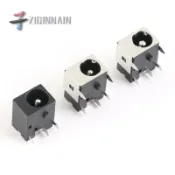 DC直流電源插座 母座 DC-044A/044 5.5-2.1mm/2.5mm 3/5腳全銅