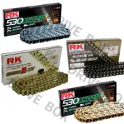 ［RK鏈條製品］免運 RK Gb bl 530xso rxw xxw  黃金 黑金 530油封鏈條 fz1 cb1100