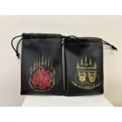 泰國 佛牌 聖物 收納袋 經文 符文 束口袋 （招財納福百寶袋、九尾狐仙）～請看內文在下單喔！