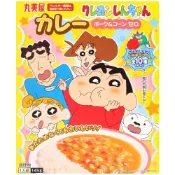 丸美屋 蠟筆小新甘口風味咖哩[附貼紙] (145g)