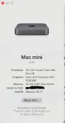 【小惡魔市集】mac mini 2018, i3 3.6G, 32G RAM, 256G SSD