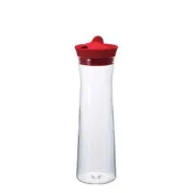 【HARIO】Gmark 冷水壺 1000ml 紅(冷泡壺/1L大容量/WJ-10-R/耐熱溫差120℃)