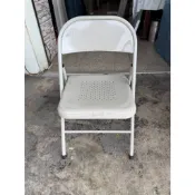 香榭二手家具*全新精品 灰色H型橋牌鐵合椅-會議椅-折合椅上課椅-鐵椅-折疊椅-摺疊椅-開會椅-電腦椅-辦公椅-學生椅