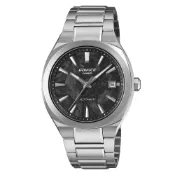 大高雄鐘錶城 CASIO 卡西歐 EDIFICE EFK-200CD-1A 經典三指針錶款 鍛造碳潮流腕錶 機械錶 黑面 38mm｜樂天領券現折★全館特惠中★指定刷卡回饋10%
