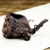 KSFIT 精選宜興紫砂蓮蓬公道杯茶海手工製作出水順暢原礦紫泥禮盒包裝茶具茶道配件品茗古物藝術收藏 