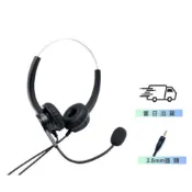 國際牌 KX-TGA659T 雙耳耳麥 非通用請備註電話機型號 2.5 耳機麥克風 無線電話機 有耳機孔