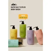 (店+)韓國 Evas X Bathpa 香氛海鹽去角質香氛沐浴露 1000ml 磨砂膏 光滑 去角質 沐浴乳