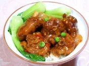 【好味香調理包】麻辣雞腿丼1袋/1包350g*5包裝/平均1包47元/ 高雄冷凍食品