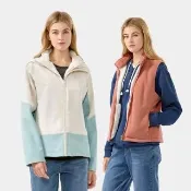 【Hang Ten】女裝-恆溫多功能-石墨烯羽絨防水防風防汙三合一背心外套(多色選)