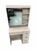 台中二手傢俱推薦 樂居全新中古家具 電器ZY1113Ci*全新白雪杉三抽化妝台*衣櫃 餐櫃 收納櫃 鏡台 臥室家具 桌椅