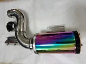 高流量 七彩彈管空濾 不鏽鋼肥腸 濾清器 BWS125 RSZ CUXI 勁戰 125 JET POWER GTR 雷霆
