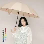 【HOTAI購】【雨傘王】《16骨抗風-BigRed自動無敵配色版3.0》25吋自動直傘