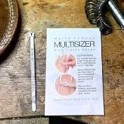 【戒指戒圍測量工具】專業戒圍測量帶 Multisizer -郵寄免運