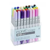 (店+)【Copic 酷筆客】Ciao 第三代 圓桿麥克筆 36 Color Set A 36色 A色系 /盒 36A 日本原裝進口