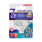 【全聯線上購】【東亞】MR16 LED 7W 杯燈-燈泡畫光色(AC110/220V 50/60Hz/ LMR015-7AAD95/38K)