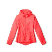 BROOKS 女 Canopy 防風防潑水外套_螢光辣椒紅(221521698)