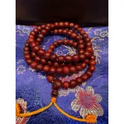 獅面空行～西藏菩提念佛利器老鳳眼菩提子唸珠～13mm. 108顆～直接下標！
