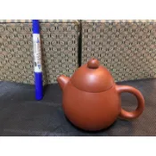 早期 朱泥壺 紫砂壺 名家壺 徐恒茂 馥遠亭 大紅袍朱泥 龍蛋 龍旦壺