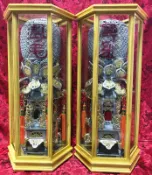 1尺6  尺6 太子樓 安金 雙色 錫燈 含框 台灣安規電線 LED燈泡*2