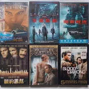 李奧納多狄卡皮歐 LEONARDO 神鬼玩家、全面啟動、紐約黑幫、謊言對決、大亨小傳、血鑽石 / 原版歐美電影DVD