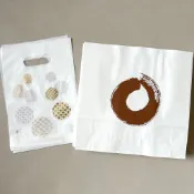 {收納袋} 海老御菓子處 桂新堂 紙袋 手提袋