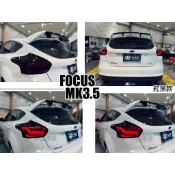 小亞車燈改裝＊FOCUS 福特 MK3.5 2016 2017 16 17 年 紅黑 光柱閃電LED MK3.5尾燈