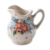 (店+)【波蘭陶】Vena桃花源系列奶精壺100ml波蘭手工製牛奶壺醬汁壺
