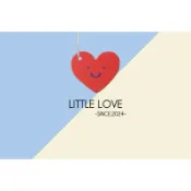［Little love ］可愛愛心吊牌、禮物吊卡、卡片信封吊牌