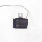 (台灣出貨)CBB61 3UF 250V風扇馬達啟動鐵耳3µF 250VAC交流電容兩線式