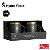 Hydro Flask 美國 保溫馬克杯禮盒組(2入) 12oz/354ml (黑金色) 52HFH25M12CPBUN