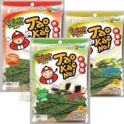 (店+)*貪吃熊*泰國 小老板 厚片海苔 山葵 辣味 原味 小老闆 泰國海苔 海苔酥片 海苔片(32g)