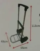 黑手專賣店 附發票牧田 makita  堆疊工具箱 專用推車 手推車 可以爬樓梯