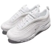 【毒】NIKE Air Max 97 氣墊避震 慢跑運動鞋 男鞋 全白 921826-101【APP下單10%回饋】