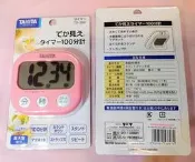 ~浩雅的窩~TANITA超大螢幕電子計時器(粉紅)TD-384