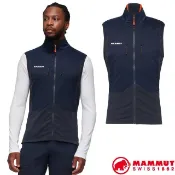 RV城市【MAMMUT 長毛象】男 保暖防風立領背心 Polartec Eiger Nordwand 中層衣 05640