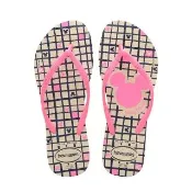 【havaianas 哈瓦仕】拖鞋 女鞋 夾腳拖 迪士尼 米妮 Slim Disney 粉 4141203-0121W(哈瓦士)