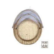 (店+)防塵竹篩-橢圓［竹木造咖］