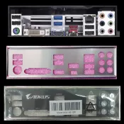 GA 技嘉 B360 AORUS GAMING 3 WIFI 客製化 1:1 不銹鋼 後擋板 後擋片 IO機箱擋板 擋片