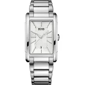 Hugo Boss Black簡約流線時尚皮帶錶/H1512616